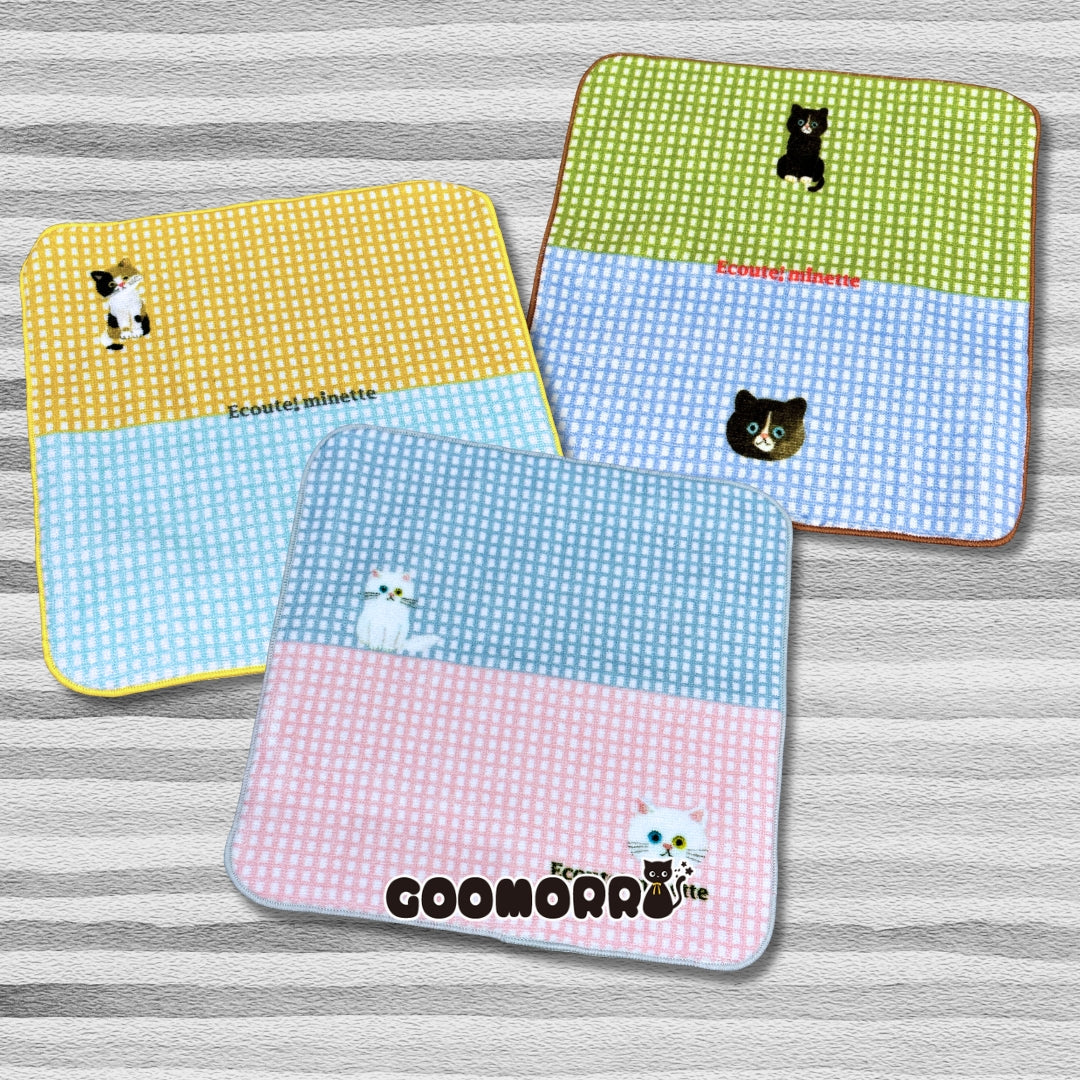 Ecoute! minette Towel Handkerchief