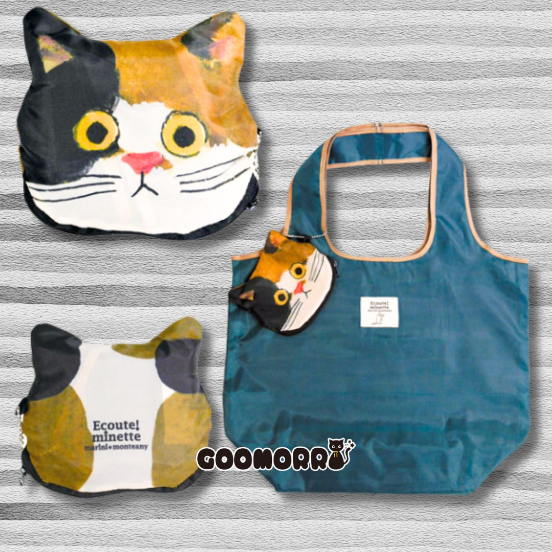 Ecoute! minette Cat Eco Bag