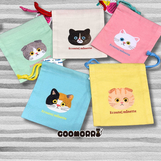 Ecoute! minette Pouch